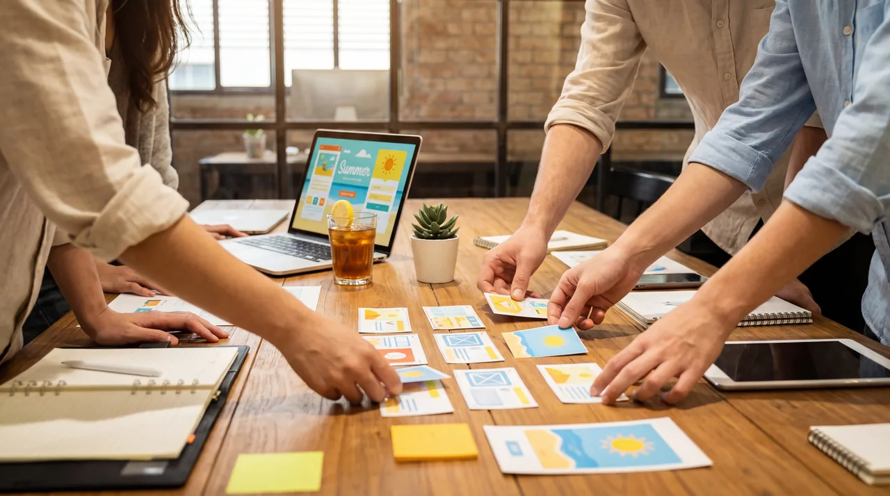 Marketingagentur Erding: Team plant eine Social-Media-Kampagne